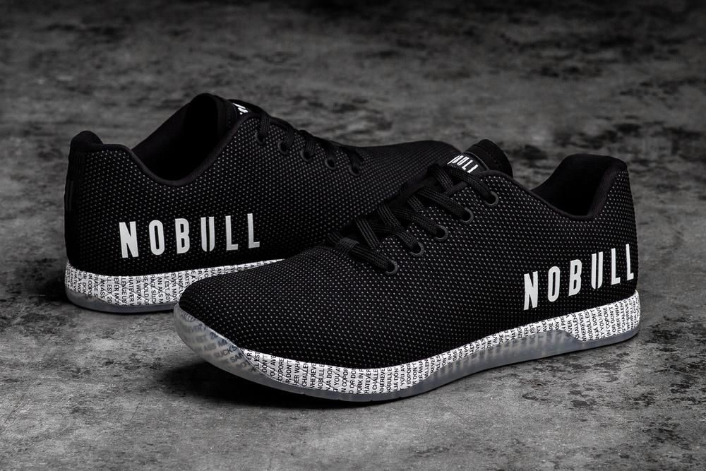 NOBULL Men's Limited Edition Training Shoes - Black - Ireland (2641BYLSA)